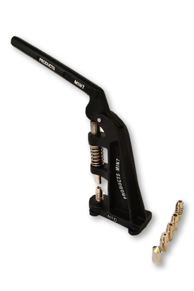 Troqueladora Prensa Manual Broches Botones + 1 Juego Troquel - Commercio