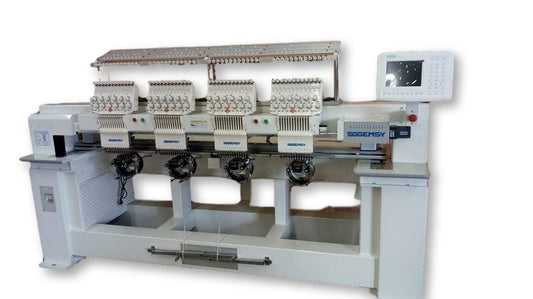 Bordadora Industrial SG GEMSY 1204 Kit Gorra Máquina Bordar - Commercio