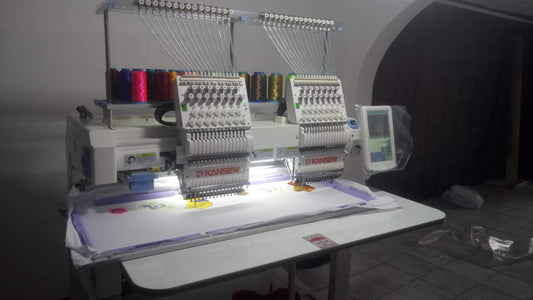 Bordadora Industrial Kansew KS 1502 Kit Gorra Máquina Bordar - Commercio