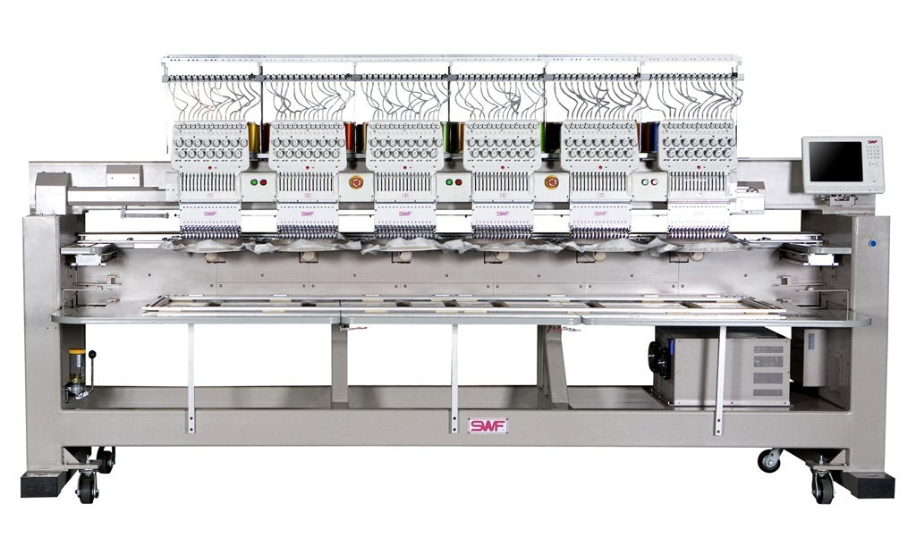 Bordadora Industrial SWF K UH 1206 45 Kit Gorra Máquina Bordar - Commercio