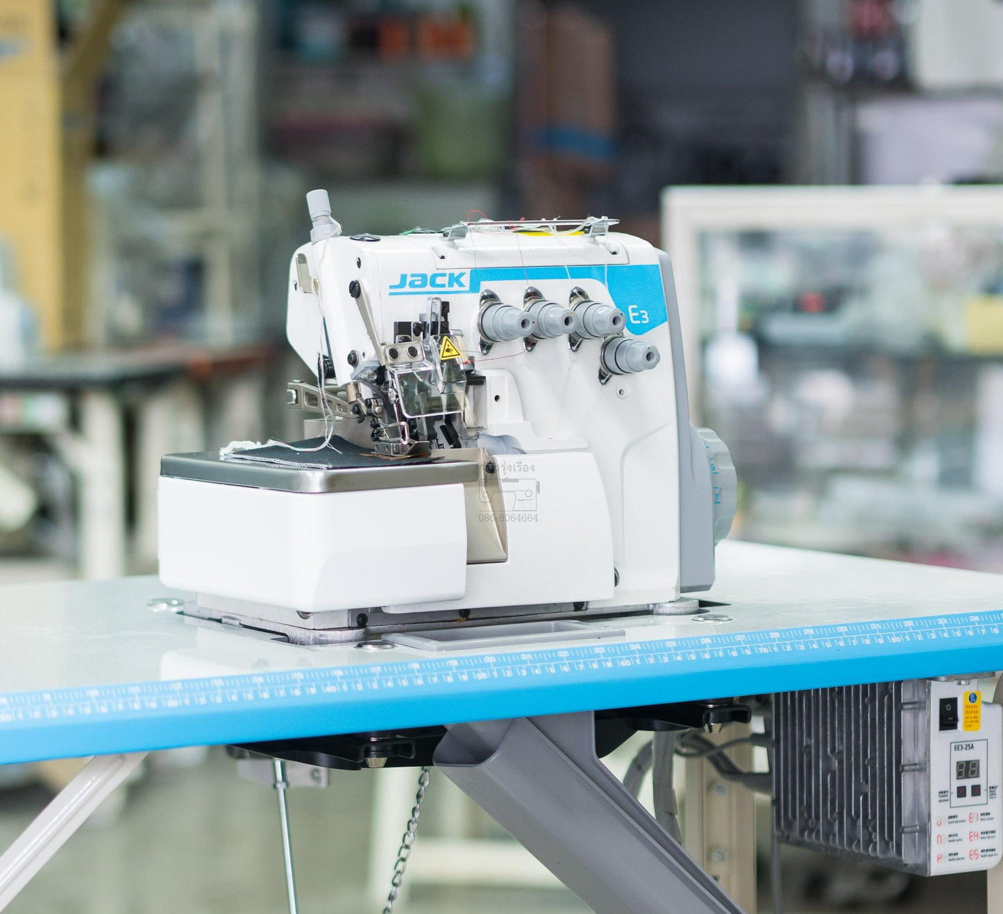Fileteadora Mecatronica Jack JK E3-5 Máquina De Coser - Commercio