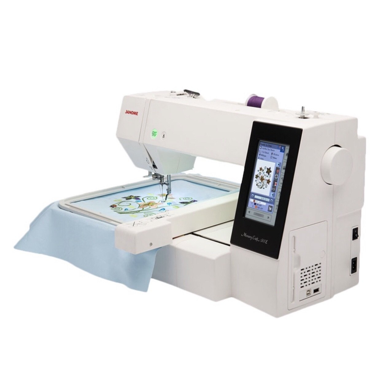 Janome Mc500 E Bordadora Profesional Máquina De Coser - Commercio