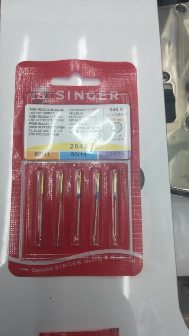Aguja Singer Máquina Familiar X 5 Original Surtidas - Commercio