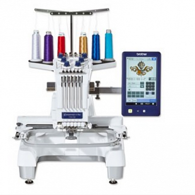 Brother PR 670 Maquina Bordadora Profesional + Mueble + Kit De Gorra - Commercio