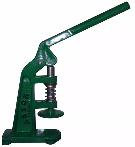 Troqueladora Prensa Manual ASTOR Broches Botones Taches + 1 juego de troquel - Commercio