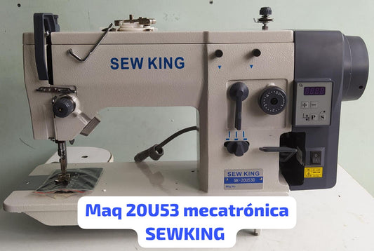 Plana Y Zigzadora Mecatronica Sew King SK 20U 53 D Maquina De Coser