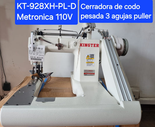 Cerradora De Codo Mecatronica Kingter KT 928 XH PL D Puller Coser