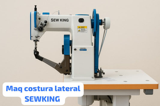 Máquina De coser Costura Lateral Sk Sew King Sk 168
