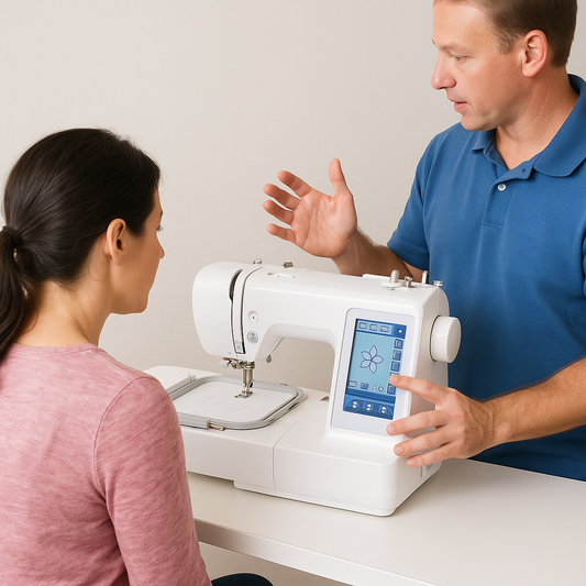 Servicio Técnico De Instalación y Capacitación Bordadoras Familiares Casera Doméstica