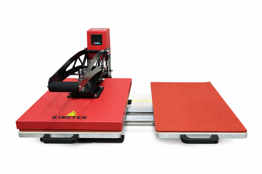 Plancha Automatica Estampadora Sublimadora KINGTER Kt 40x60 D2 Doble Bandeja Electroiman