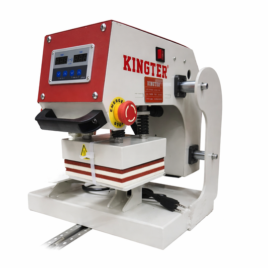 Estampadora Sublimadora Termofijadora Neumatica 20x20 Kingter KT 2020 TD 2 Bandejas