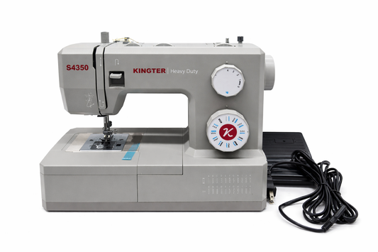 Máquina De Coser Familiar Kingter KT S 4350 Doméstica Heavy Duty Trabajo Pesado