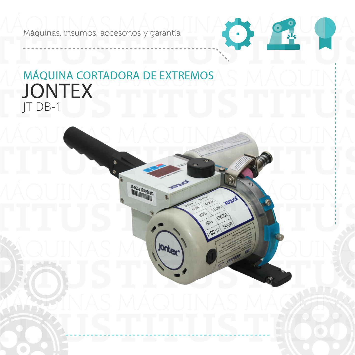 Cortadora De Extremos Jontex JT DB-1 Maquina De Corte - Commercio