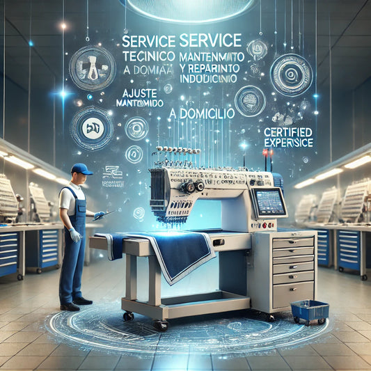 Servicio Técnico De Ajuste Mantenimiento Reparación Bordadora Industriales A Domicilio x Cabezal/Cabezote