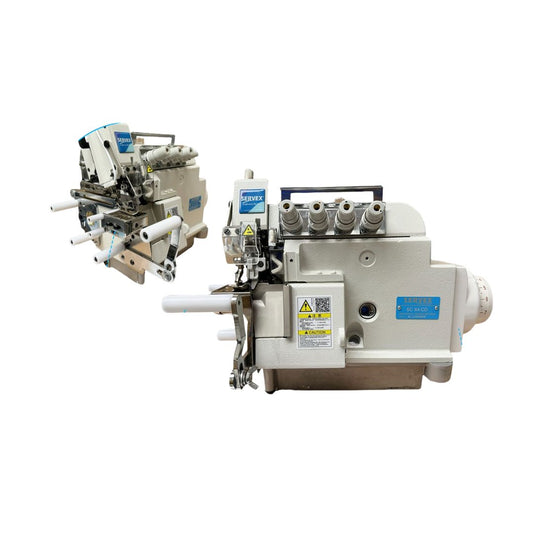 Fileteadora Mecatronica Servex SC X4 Cd Maquinan De Codo 4 Hilos Rodillos Tensores