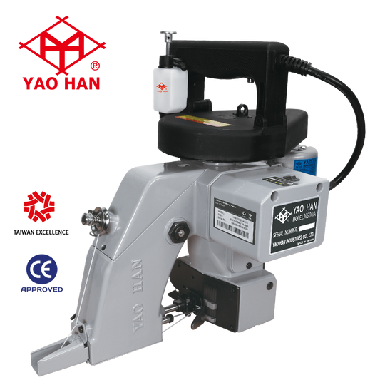 Cosedora Inalambrica Cerradora Yao Han N 600 A 12V BTN Selladora De Sacos Costales Bateria