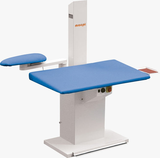 Mesa Planchado Mueble Estante Plancha A Vapor Macpi 167 Vacuum + Chimenea