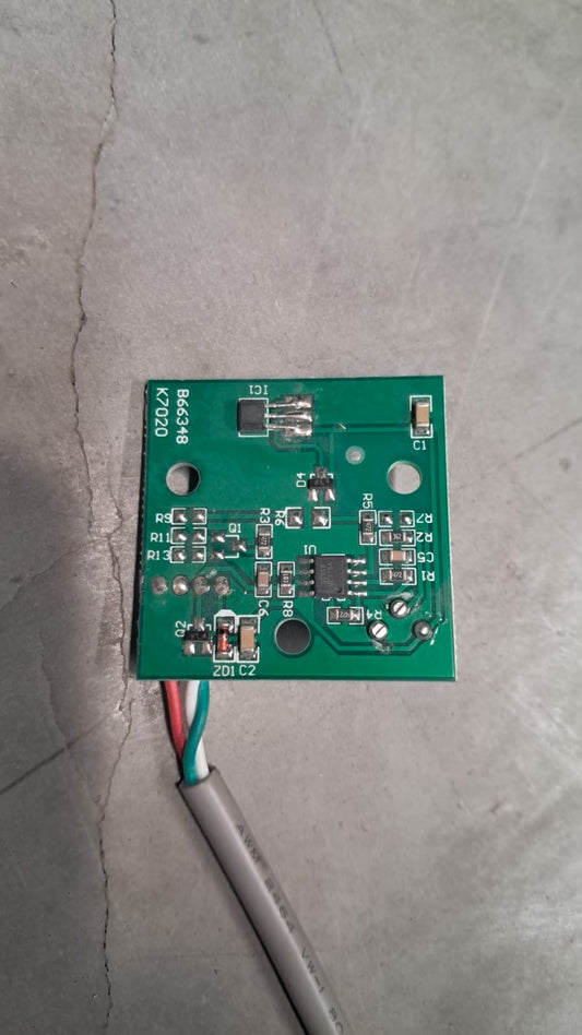 Tarjeta Collarin Cilindrica Mecatronica Pedal Accionador Kt 500 35 Con Cable