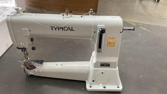 Plana Cilindrica De Codo Doble Transporte Typical TW3 441 Extra Pesada Maquina De Coser