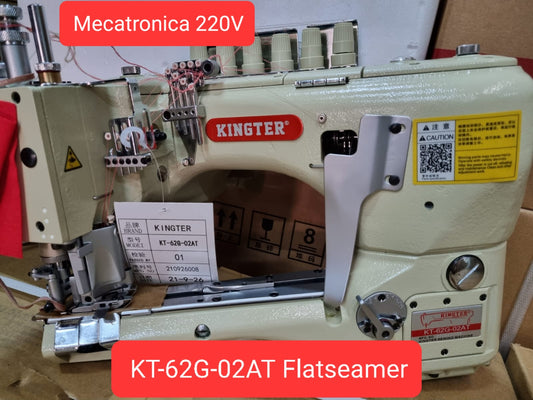 Flatseamer Mecatronica Kingter Kt 62 G-02 Máquina De Coser