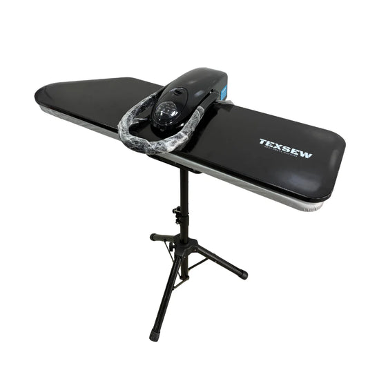 Plancha Prensa Industrial a Vapor Fusionadora Texsew 15026 XXL Extra Extra Larga + Mueble | 150x26 cm