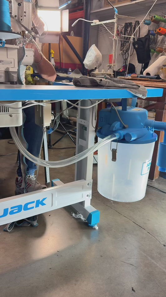 Collarin Electronica Jack JK K6 A UT 35 AC x 364 Maquina De Coser Neumática Cuchilla Izquierda