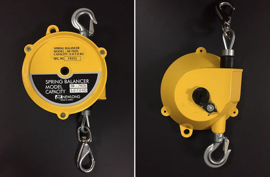 Yoyo De Suspension Sujetador Cerradora Bultos Cosedora Newlong SB 7k + Gancho Colgador