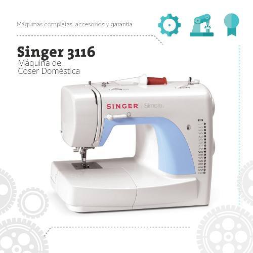 Singer 3116 Máquina De Coser Familiar Domestica - Commercio