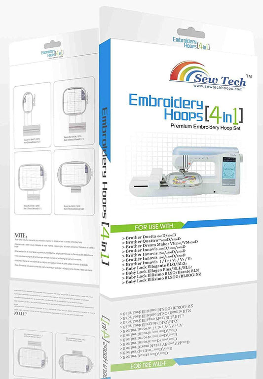 Bastidor 4 en 1 Bordadora Brother Pe 700 770 780 SA 4 IN 1 - Commercio