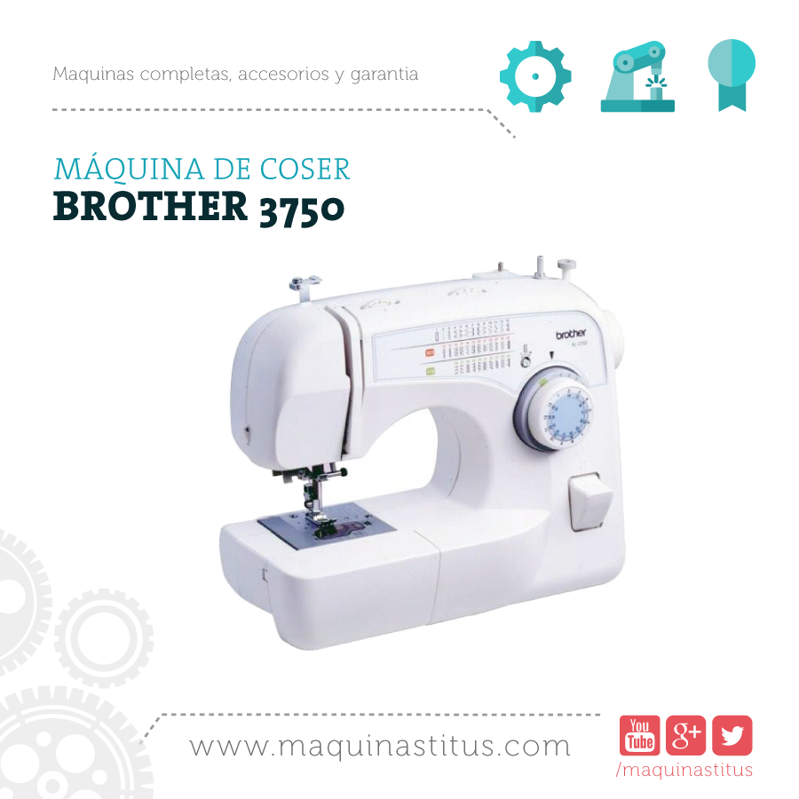 Xl 3750 Brother Maquina De Coser Familiar - Commercio
