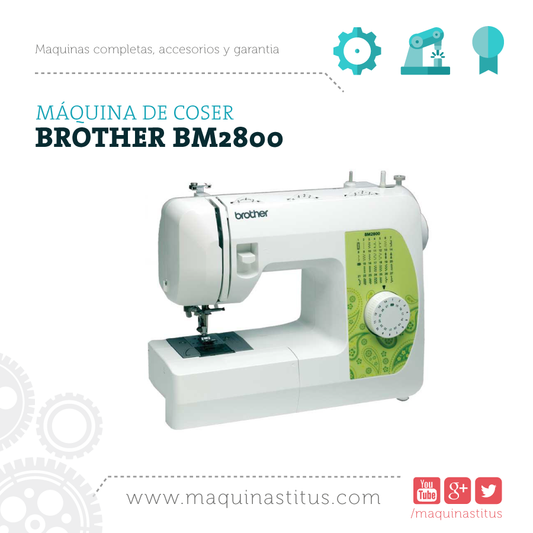 Bm 2800 Brother Maquina De Coser Familiar - Commercio