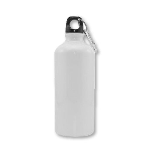 Caramañola Sublimable Metalica Blanca 600 Ml + Caja IT 602 - Commercio