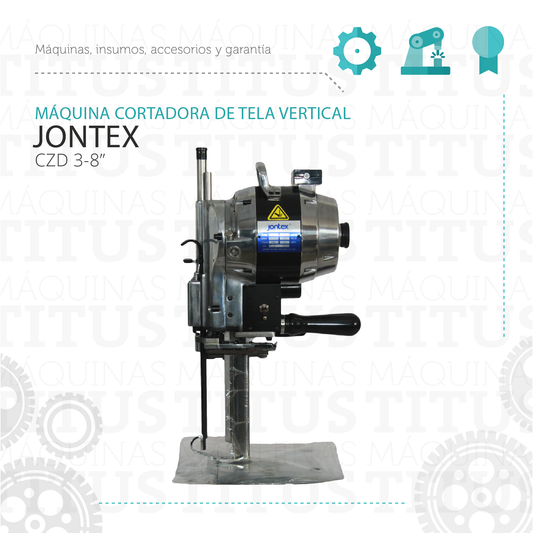 Cortadora De Tela Vertical Jontex CZD 3 8" Maquina De Corte - Commercio