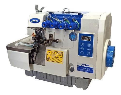 Fileteadora Mecatronica Jontex JT 766 5 H D Máquina De Coser Pesada - Commercio