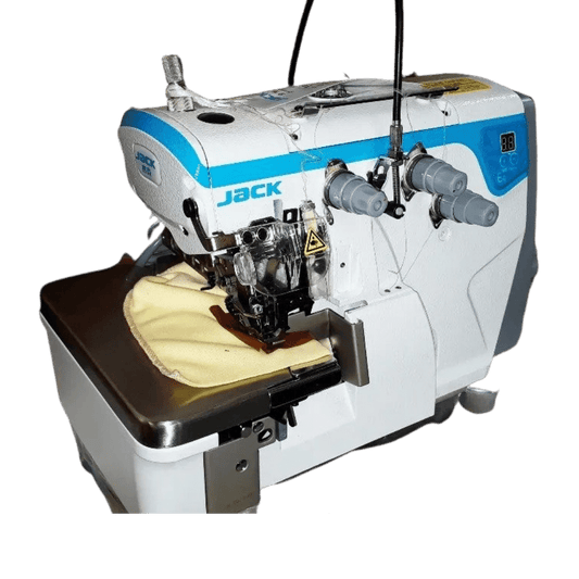 Fileteadora Mecatronica Jack JK E4 4 BK Máquina De Coser - Commercio