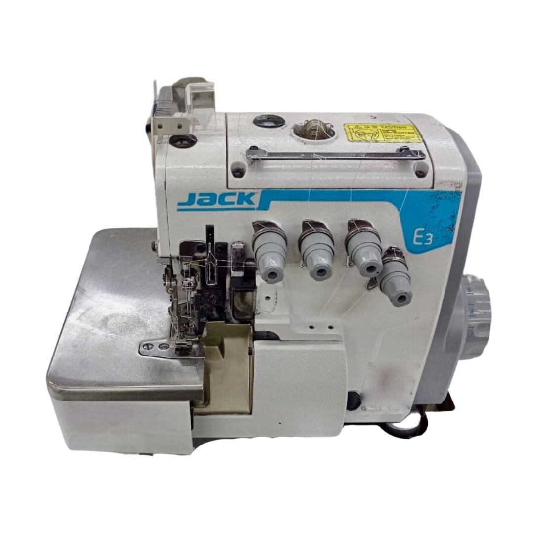 Fileteadora Mecatronica Jack JK E3-5 Máquina De Coser USADA