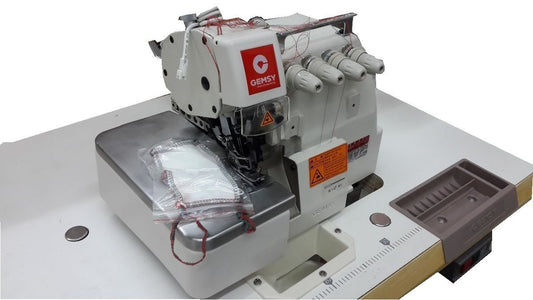 Fileteadora Mecatronica Gemsy Gem 7704 D Máquina De Coser - Commercio