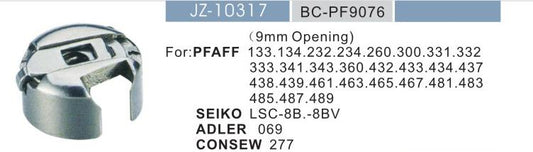 Cajabobina Pfaff JZ-10317 - Commercio