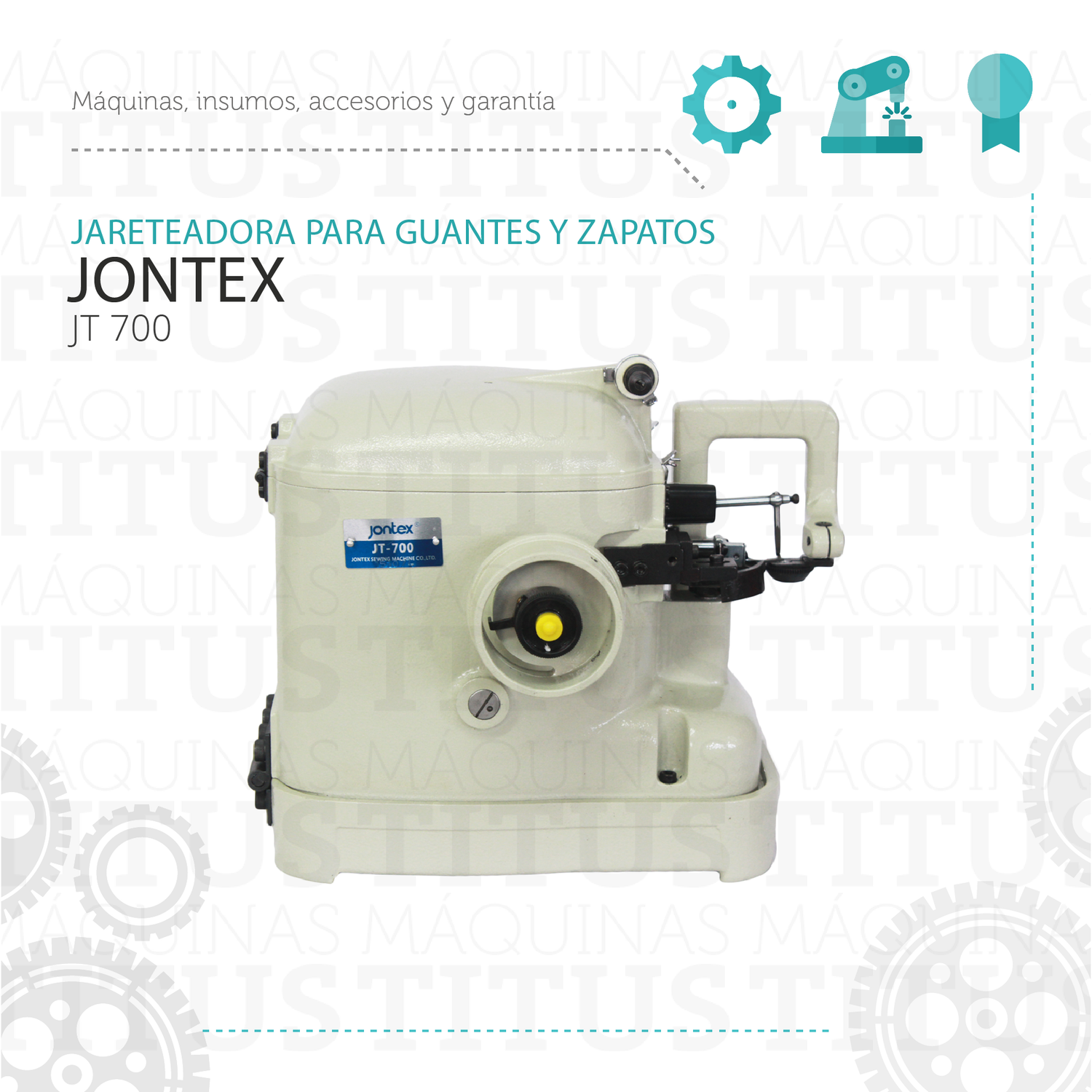 Jareteadora Jontex JT 700 Para Guantes Zapatos - Commercio