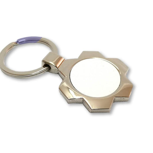 Llavero Circular Sublimación Metálico Circular IT 545 - Commercio