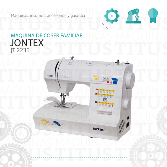 Máquina De Coser Familiar Jontex JT 2235 Doméstica - Commercio
