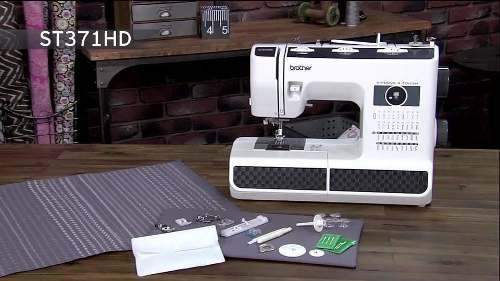 Máquina De Coser Brother St371hd Semi Industrial Heavy Duty - Commercio