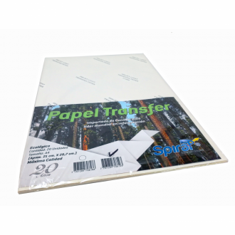 Papel Transfer Canadiense Claras X 20 A4 IT 513 - Commercio