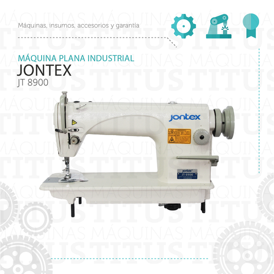 Plana Industrial Jontex JT 8900 Maquina De Coser Semi - Commercio