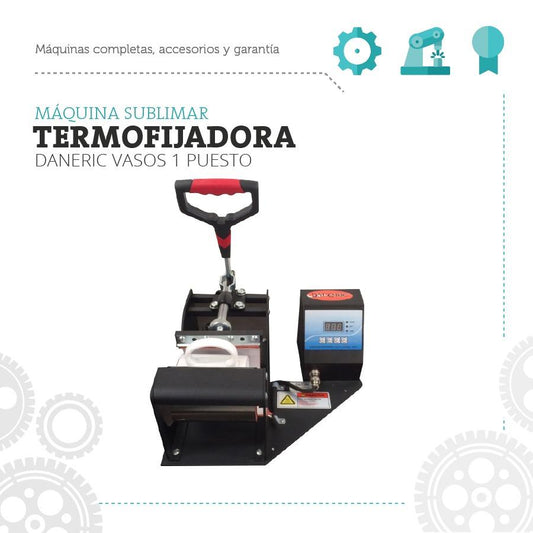 Plancha Termofijadora 5 En 1 para Sublimar