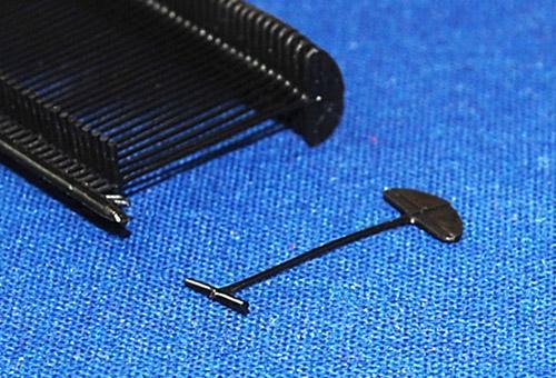 Plastiflechas Negro Pistola Etiquetas Sujetador Ropa 20mm IT025 - Commercio