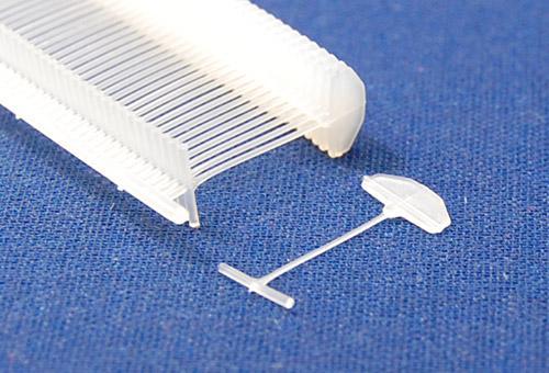 Plastiflechas Pistola Etiquetas Sujetador 7mm Doble T TagPin 105070-001 - Commercio