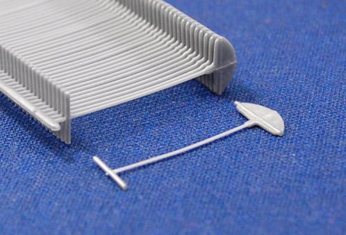 Plastiflechas Gris Pistola Etiquetas Sujetador Ropa 25mm IT045 - Commercio