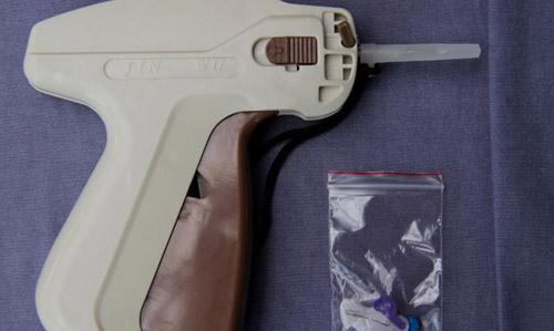 Pistola Plastiflechas Etiquetas Sujetador Ropa Extra Larga IT067 - Commercio