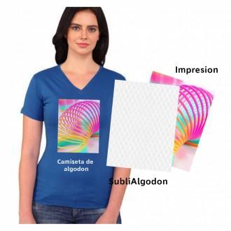 Subli Algodon Original 18.5 X 28 Cm X 10 IT 620 - Commercio